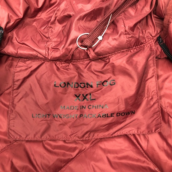 London Fog Down Filled Jacket Size XXL - Picture 6 of 12